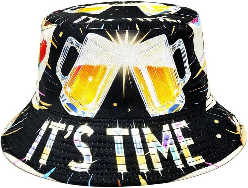 CNUSER Bucket Hat for Women Men,Travel Sun Beach Cap,Unisex Fishing Outdoor Boonie - Image 1